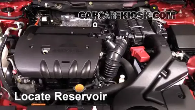 2012 Mitsubishi Lancer SE 2.4L 4 Cyl. Liquide essuie-glace Ajouter du liquide